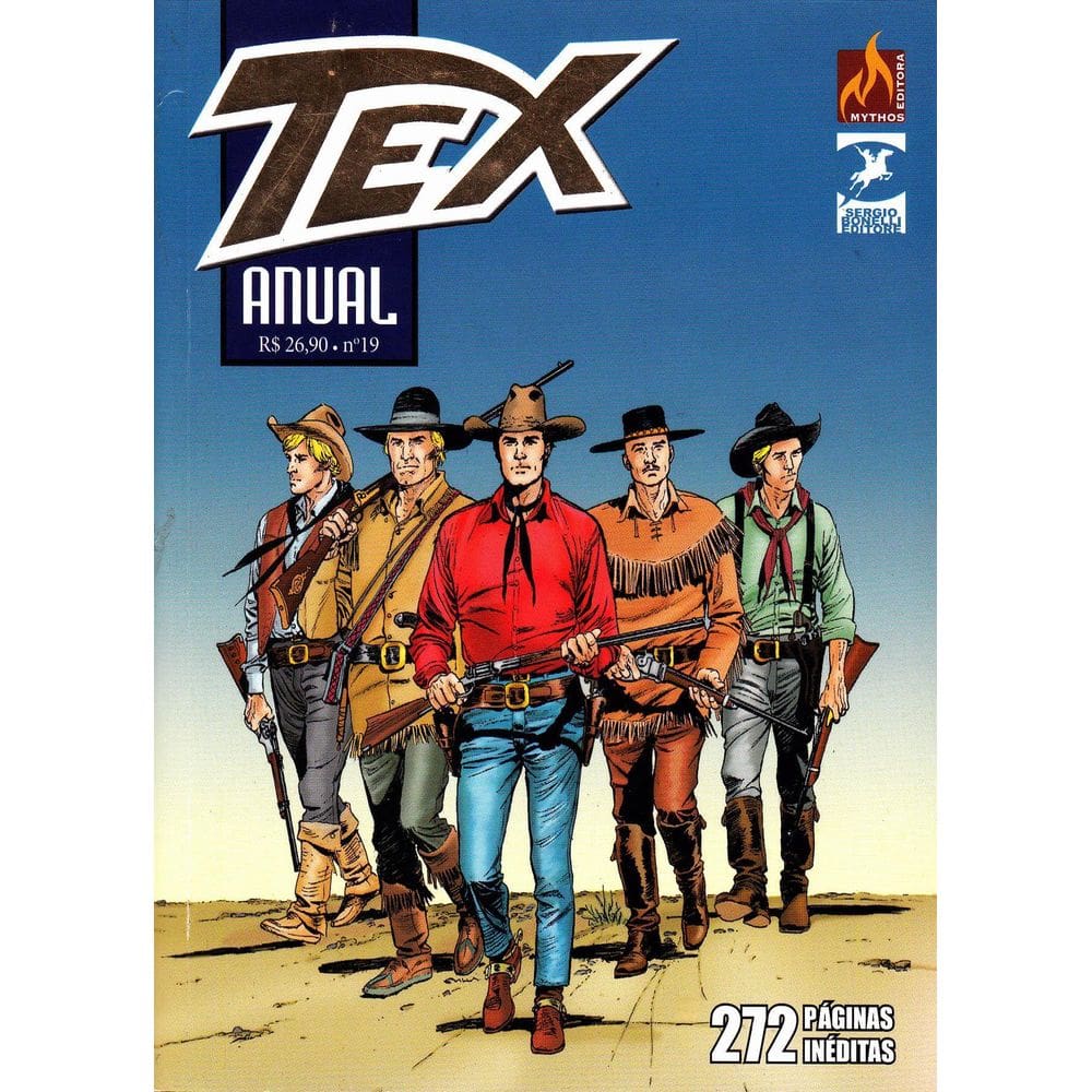 Livro Tex Anual 19 O Nascimento De Um Herói