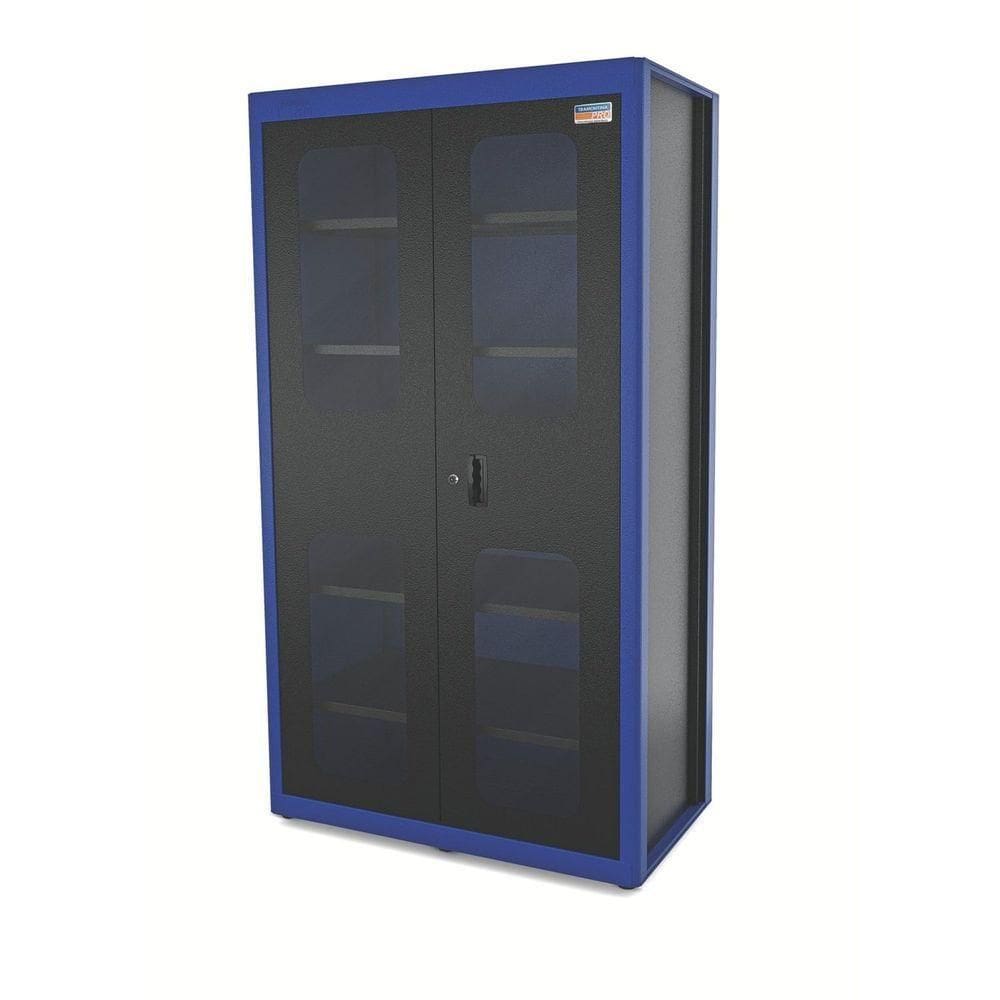 Armário Vertical Para Ferramentas 2 Portas Com Visores Azul Tramontina Pro Azul Tramontina