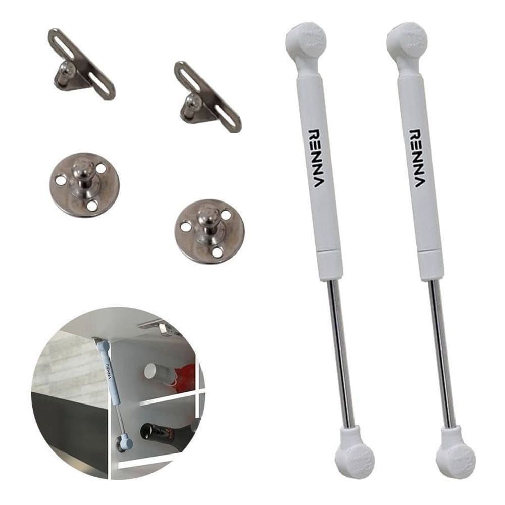 Pistão a Gás 250/150N Renna Branco - Kit com 2 unidades
