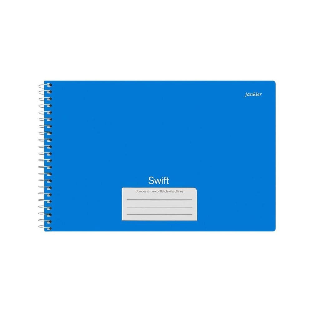 Caderno De Desenho Cartógrafo Stiff Slim Premium Azul 96F