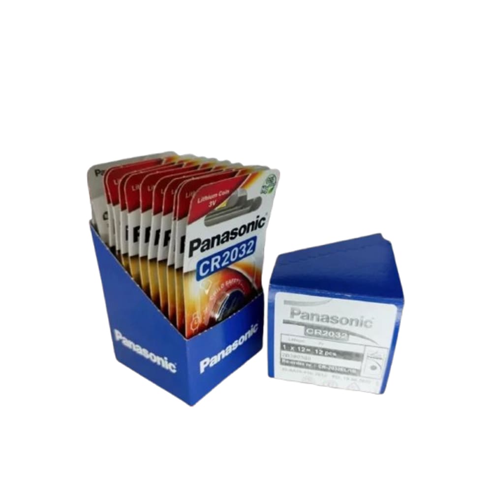 Bateria Cr2032 Panasonic Caixa C/ 12 Und