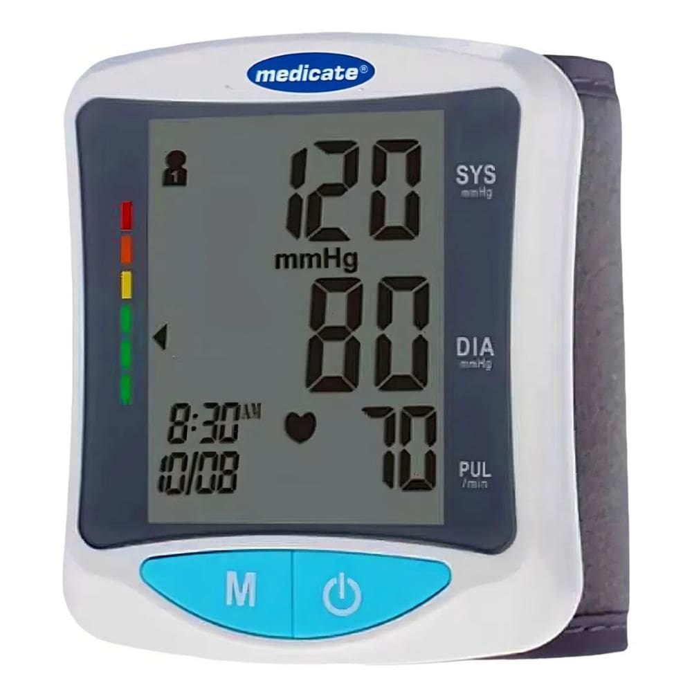 Aparelho De Pressão Digital Automático De Pulso Branco