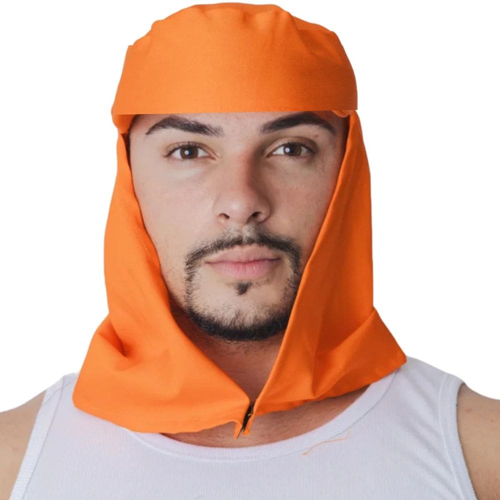 Touca Árabe Sem Aba Brim Elástico Fixadores Brascamp Ca 49731