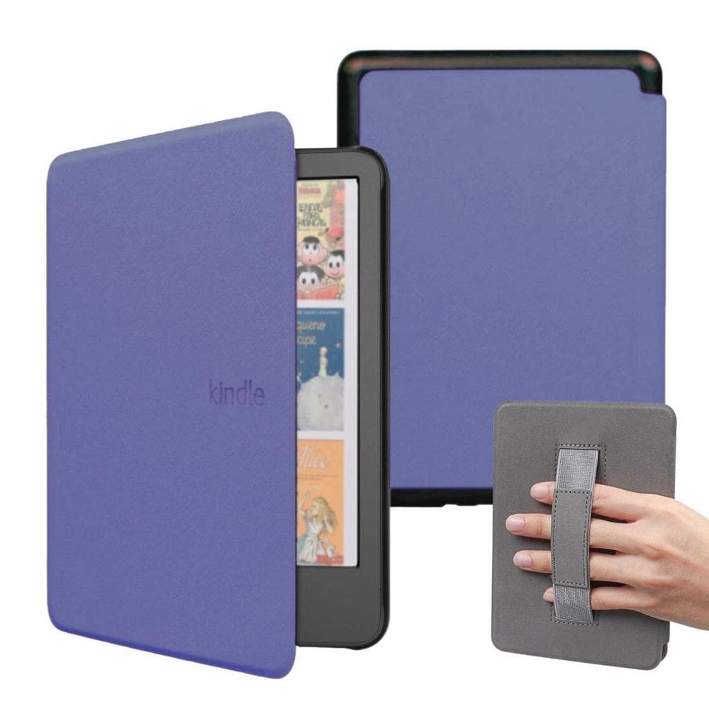 Capa Com Alça Couro Para Novo Kindle Colorsoft 1 Geração