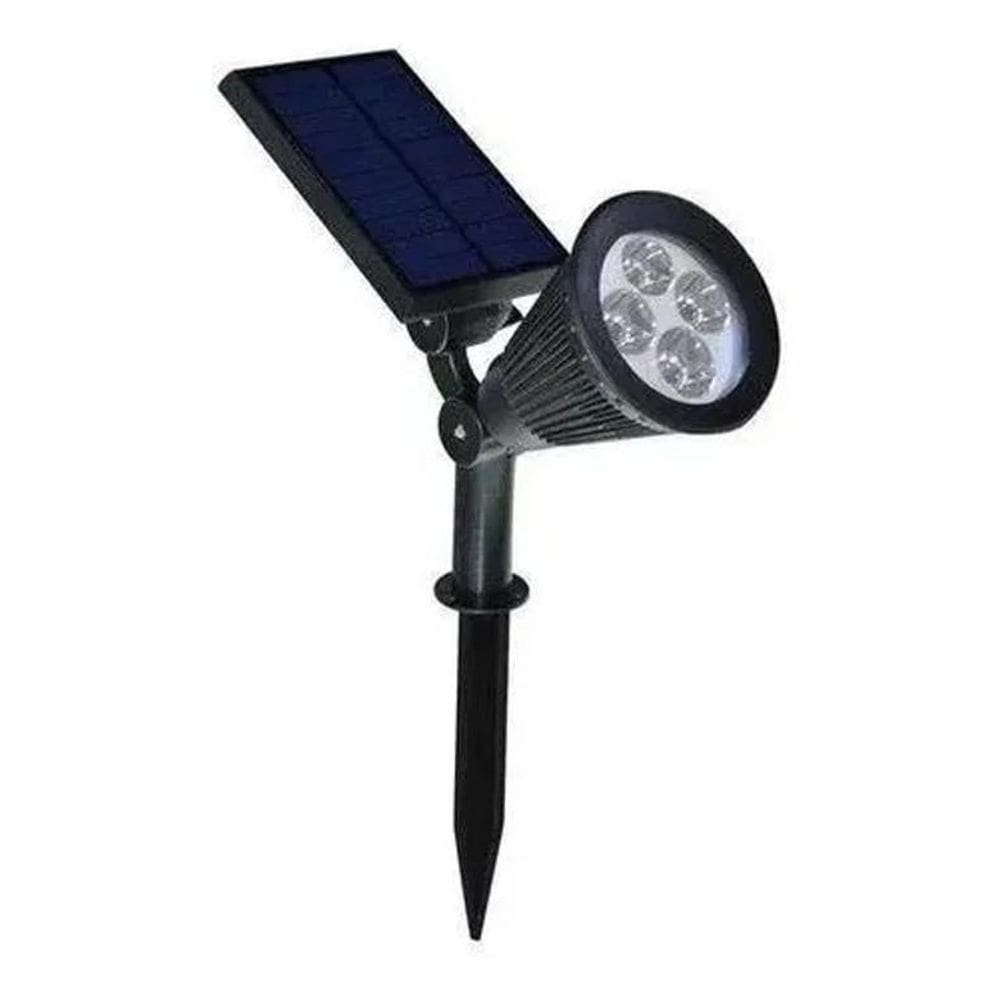 Luminaria De Led Solar Espeto Jardim