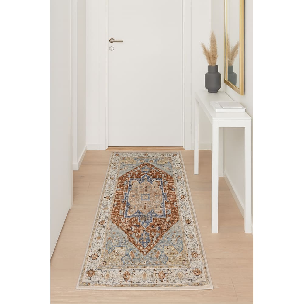 Tapete Vinci Pelo Baixo Antialérgico Impermeável 60x230cm Jolitex - Verona