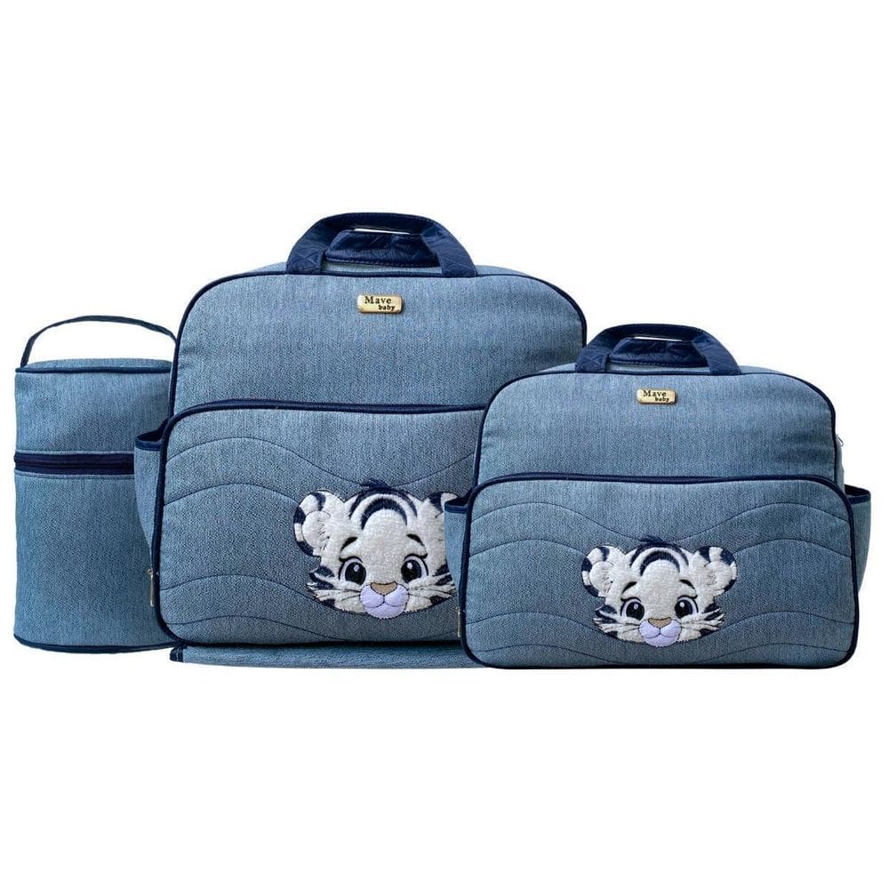 Kit Bolsas Maternidade Mave Baby Supreme Azul