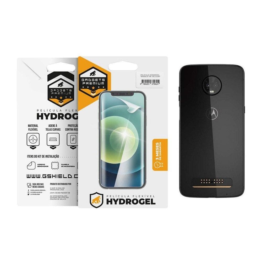Película Traseira De Hydrogel Para Motorola Moto Z3 Play