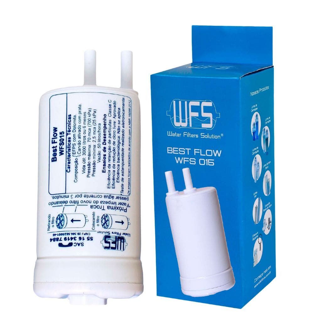 Pré Filtro Refil Filtro WFS compatível Purificadores Latina, Purefive