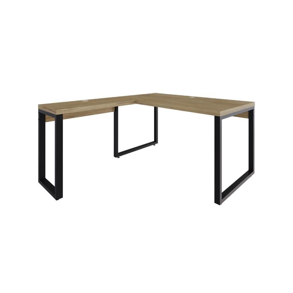 Mesa Em L Diretor 150x160x75cm Yon Vermont Vermont