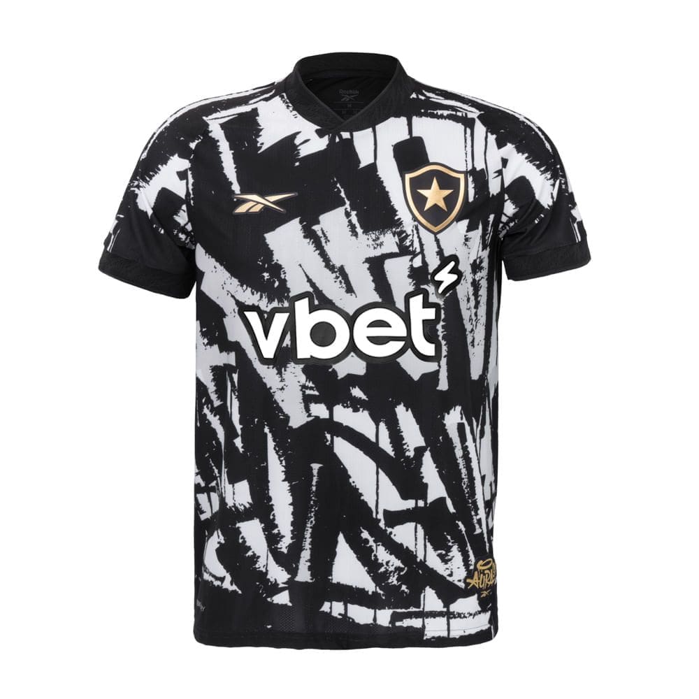 Camisa Botafogo Oficial 4 Aura 90 2025/26 Masculina