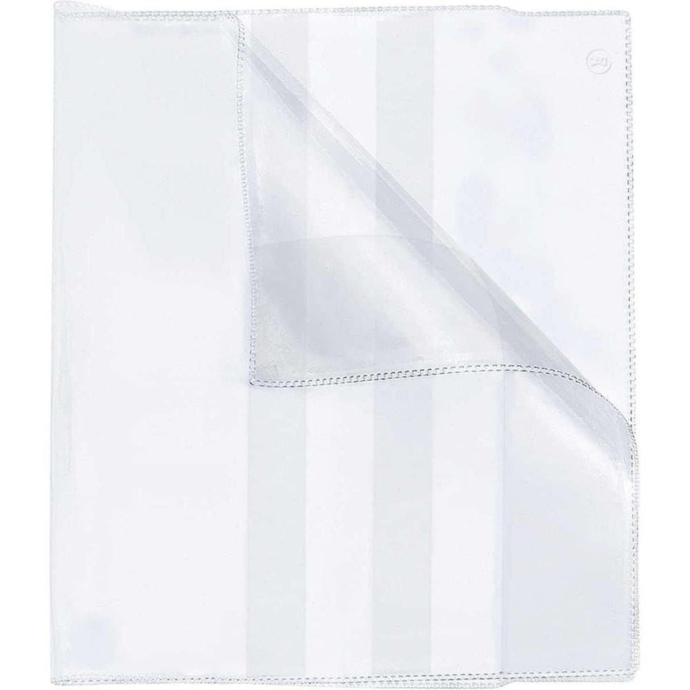 Capa Caderno Plástica Ajustável Livros E Cadernos Com 2 Un