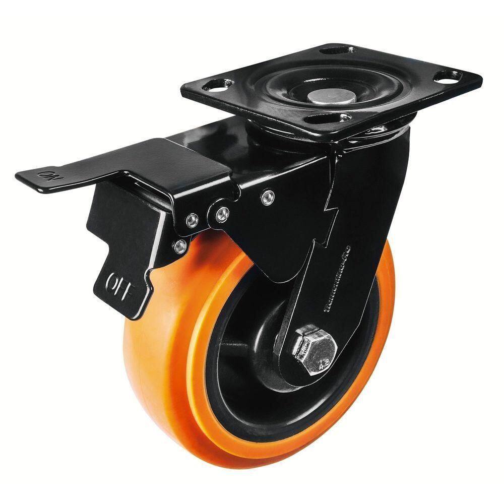 Rodízio Articulado Para Carro Inteligente Tramontina Pro - 150 Mm Tramontina