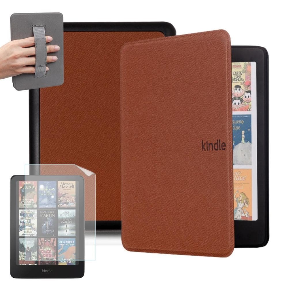 Case Alça Para Kindle Colorsoft Signature Edition + Película