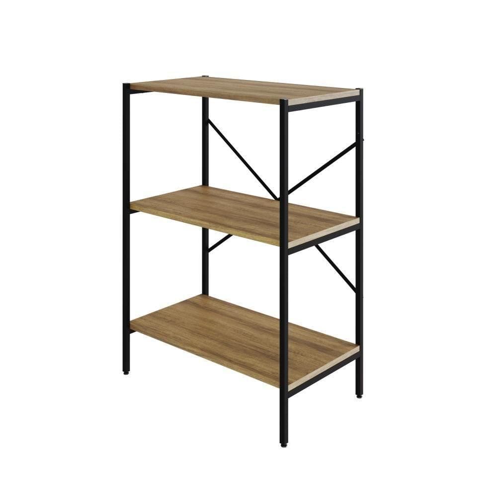 Estante C/03 Prateleiras 84x60x33cm Tub Tueh863 Lâmina Mel - Lâmina Mel /
