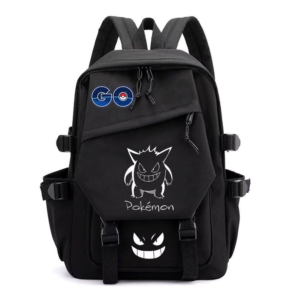 Mochila Sanmu Ghost Fashion com estampa digital em couro PU