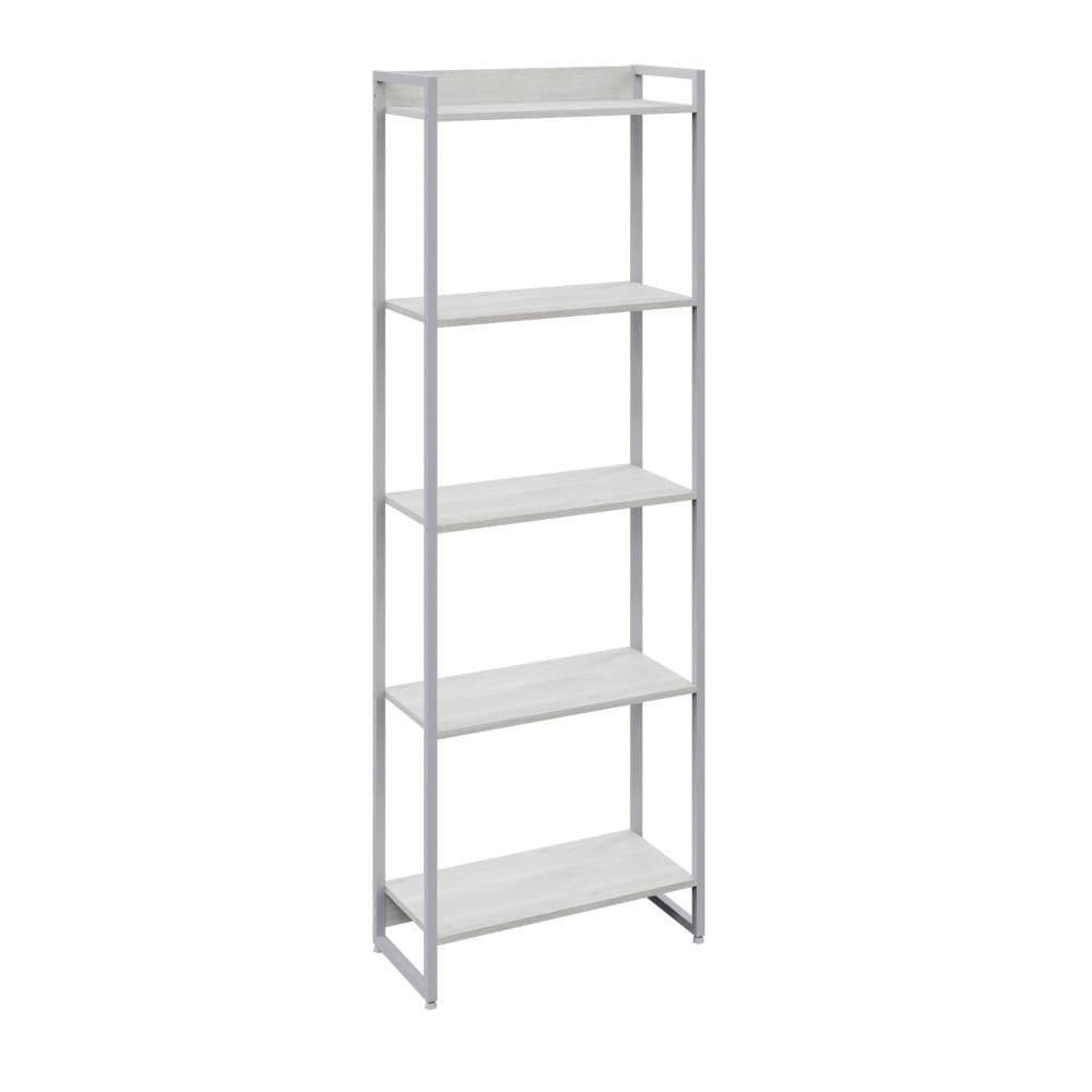 Estante Dynamica 60x30x187cm C/05 Prateleiras Snow / Snow /