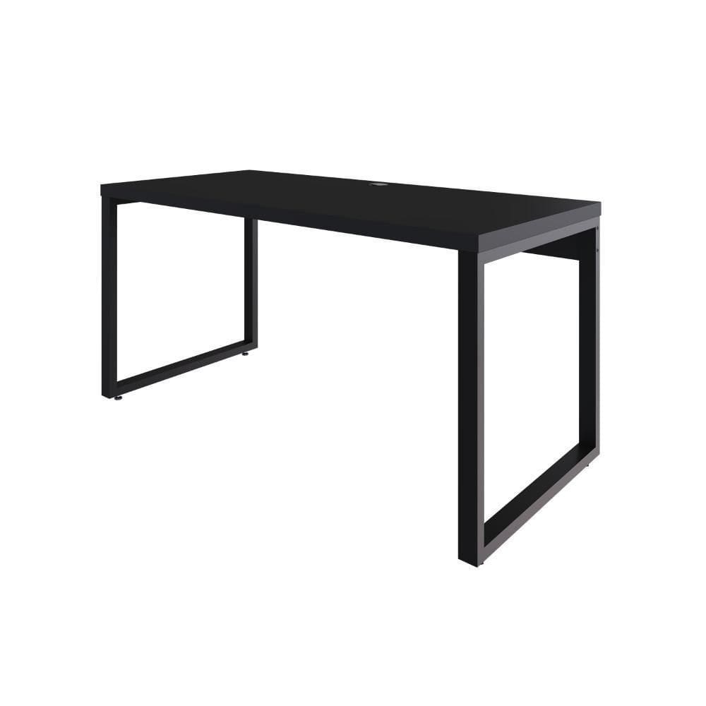 Mesa Diretor 150x70x75cm Yon Preto Preto