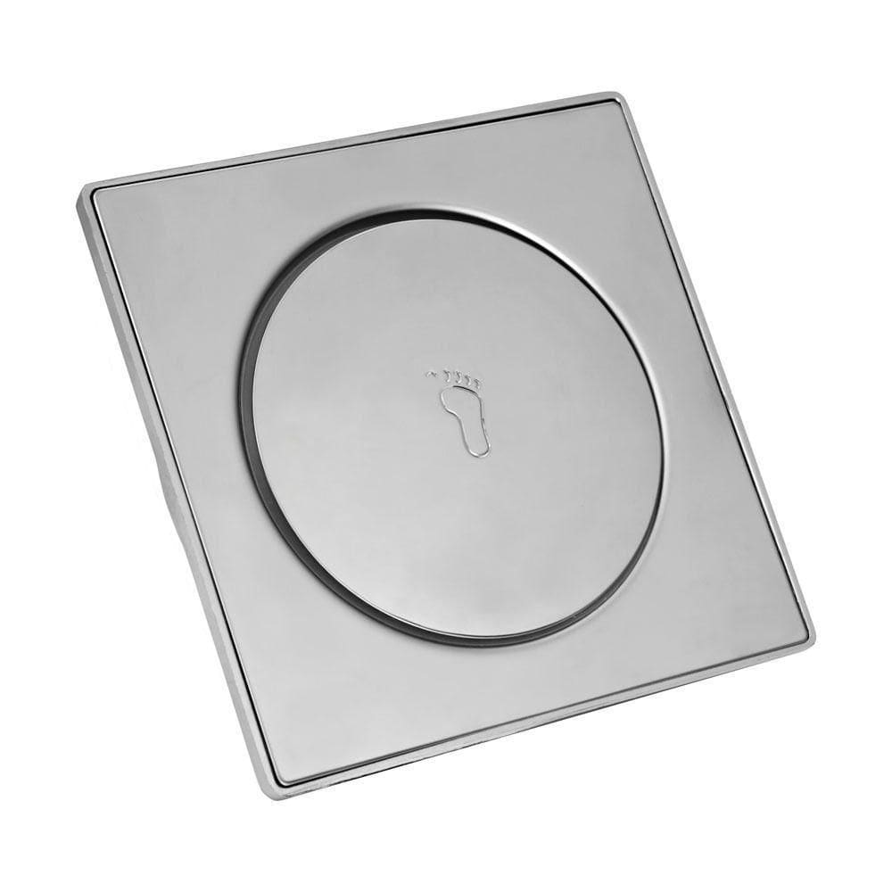 Ralo Click Inteligente Aço Inox Clic Pop Up Banheiro 15X15Cm