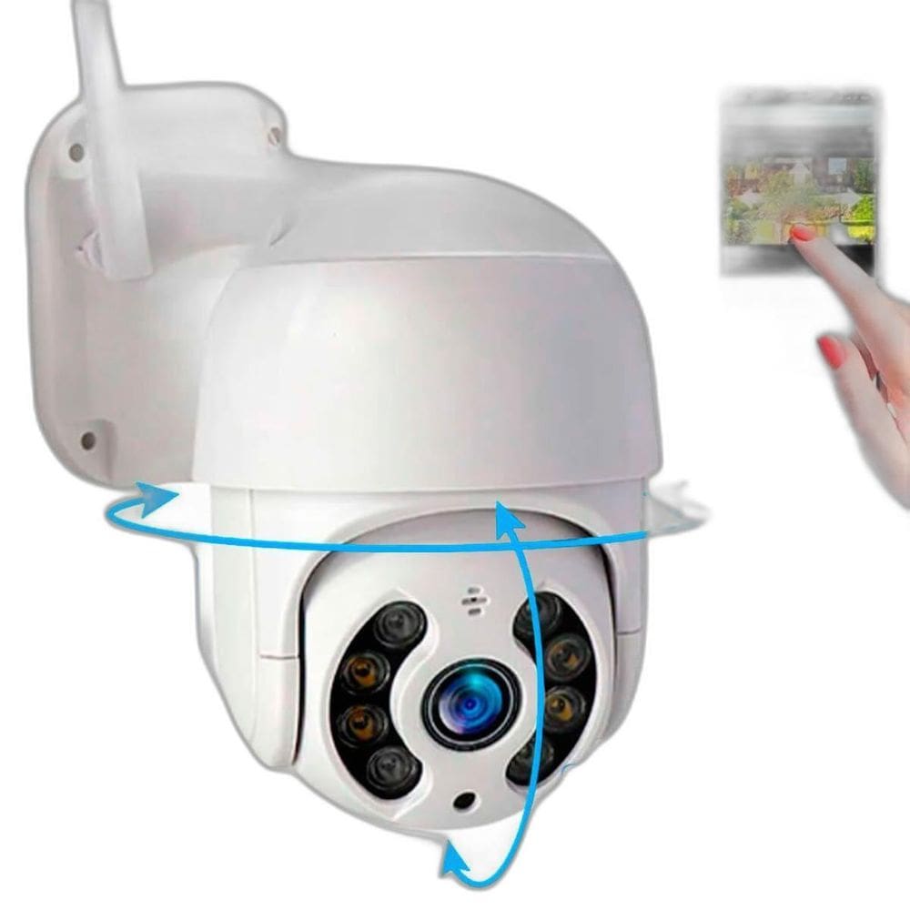 Câmera Segurança Externa Wifi Panorâmica - ML