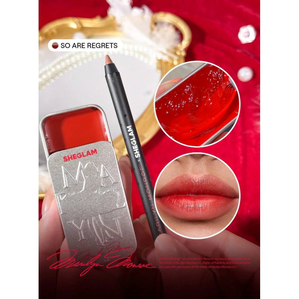 Vintage Lip Duo Brilho Labial Hidratante Marilyn Monroe - Sheglam