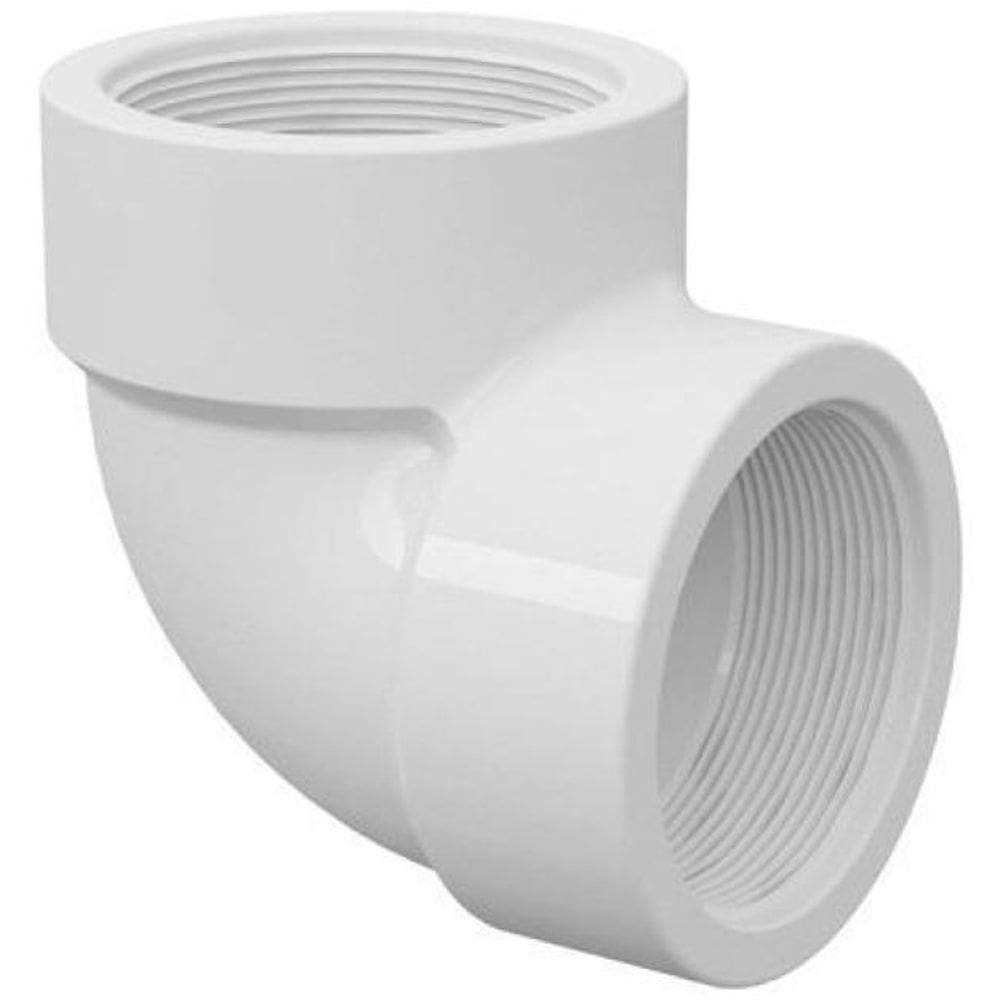 Kit 5 Unidades Joelho Pvc Roscável 90 1