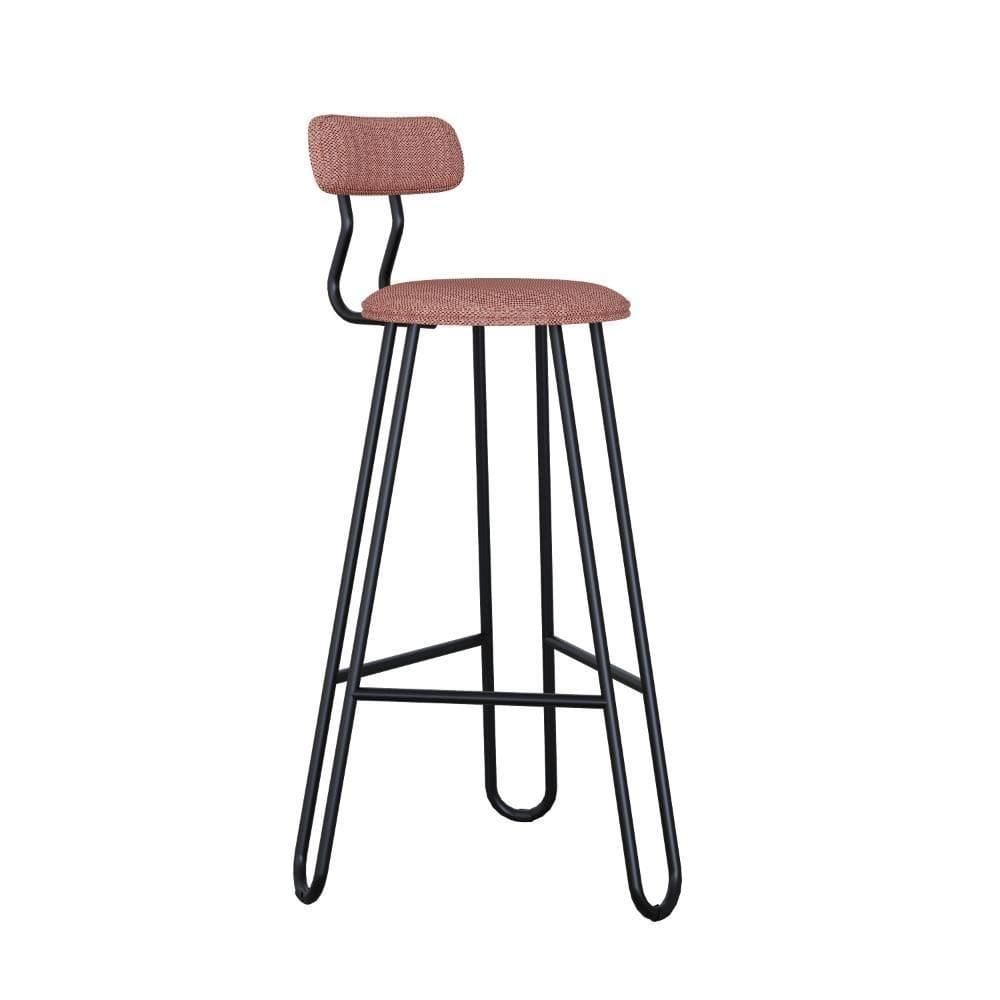 Conjunto 2 Banquetas Alta Ginger Tulipa Rosê City