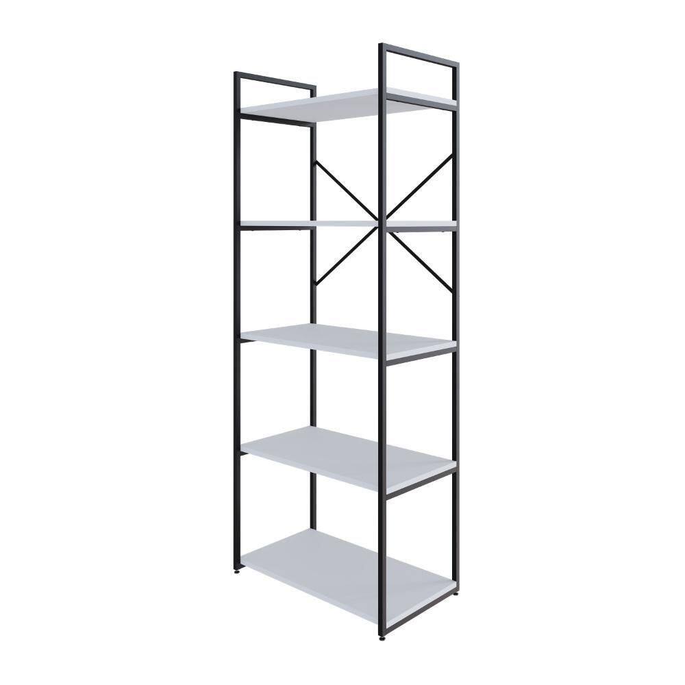 Estante C/05 Prateleiras 152x60x33cm Yon Branco Tx/ Branco Tx/