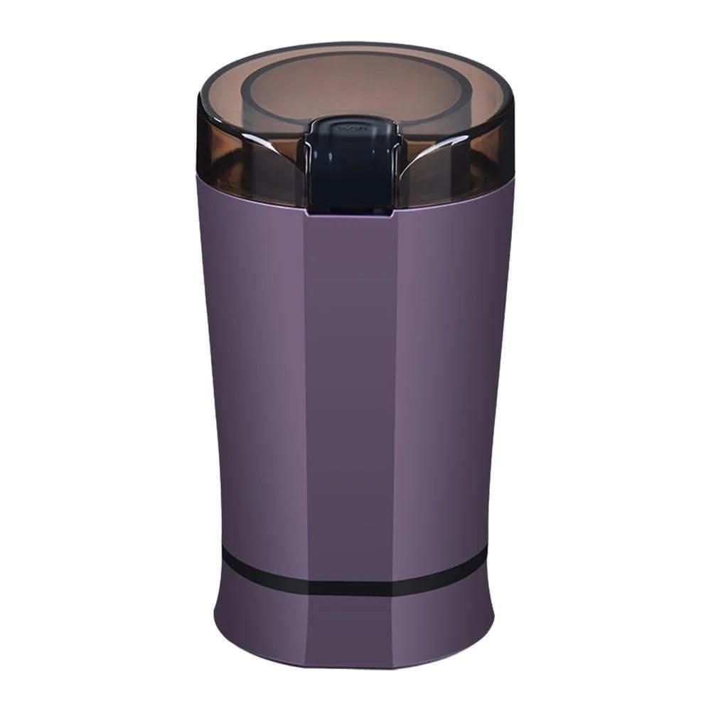 Moedor De Cafe Automatico Para Bancada Cozinha Multiuso Moe Graos Secos Condimentos Temperos Roxo 220V