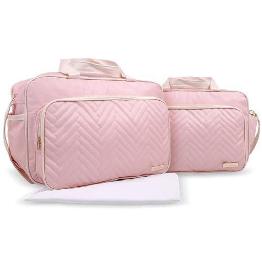 Kit Bolsas Maternidade Mave Baby Exclusive Rosa