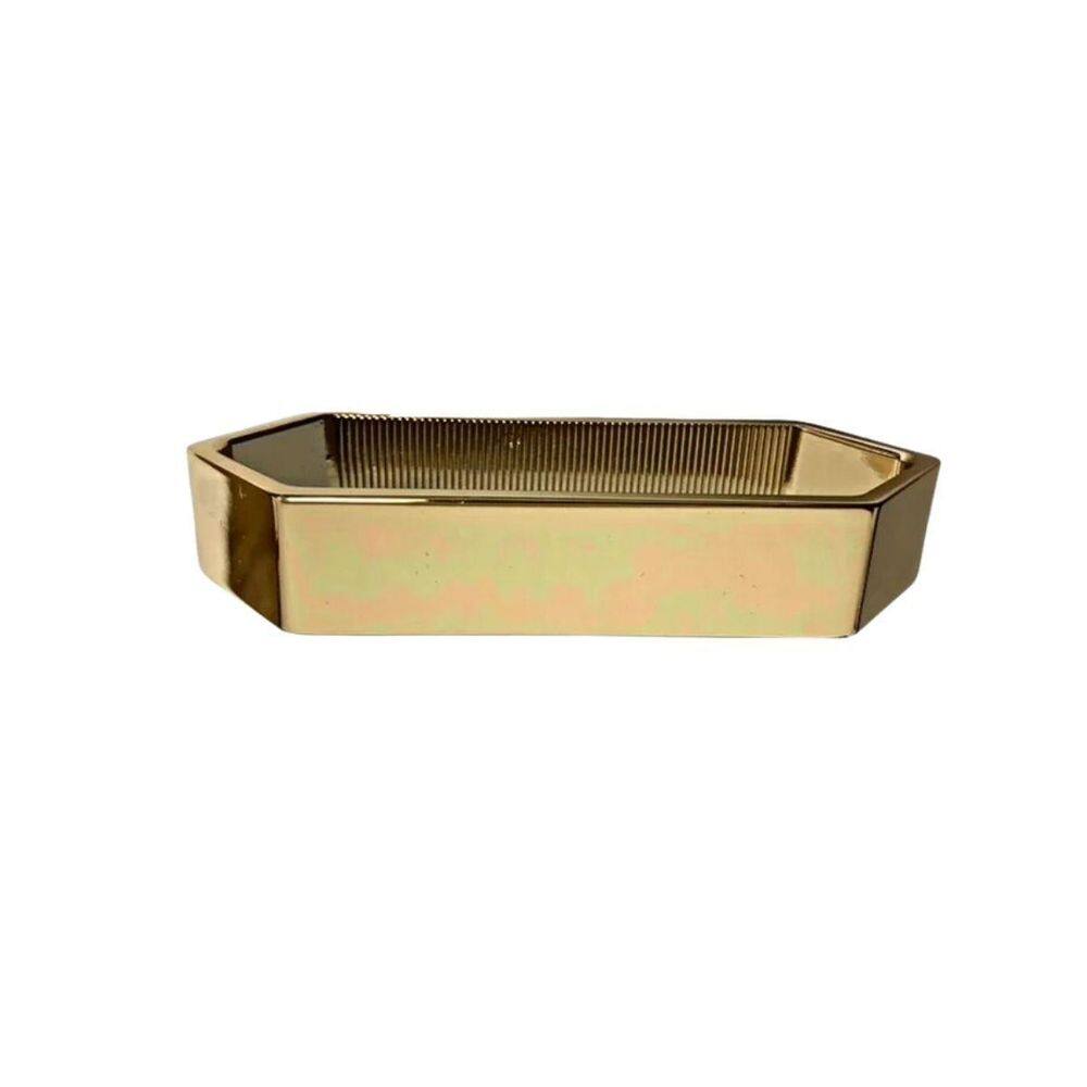 Puxador Moveis Elemento M 48Mm Gold Dourado Brilhante Zen