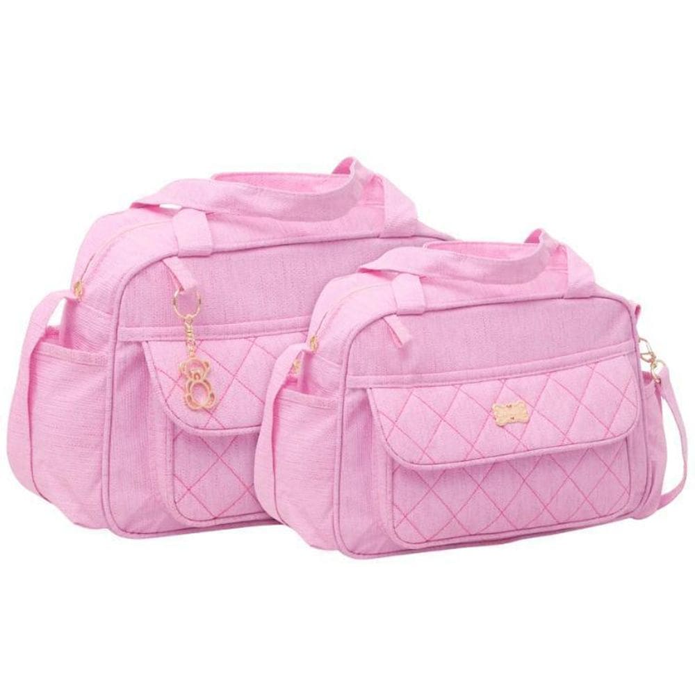 Kit Bolsas Maternidade Mave Baby Prime Rosa
