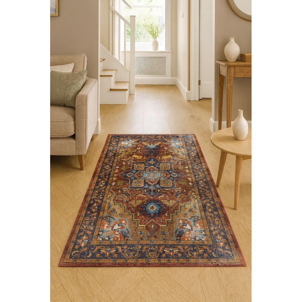Tapete Vinci Pelo Baixo Antialérgico Impermeável 50x120cm Jolitex - Bolonha