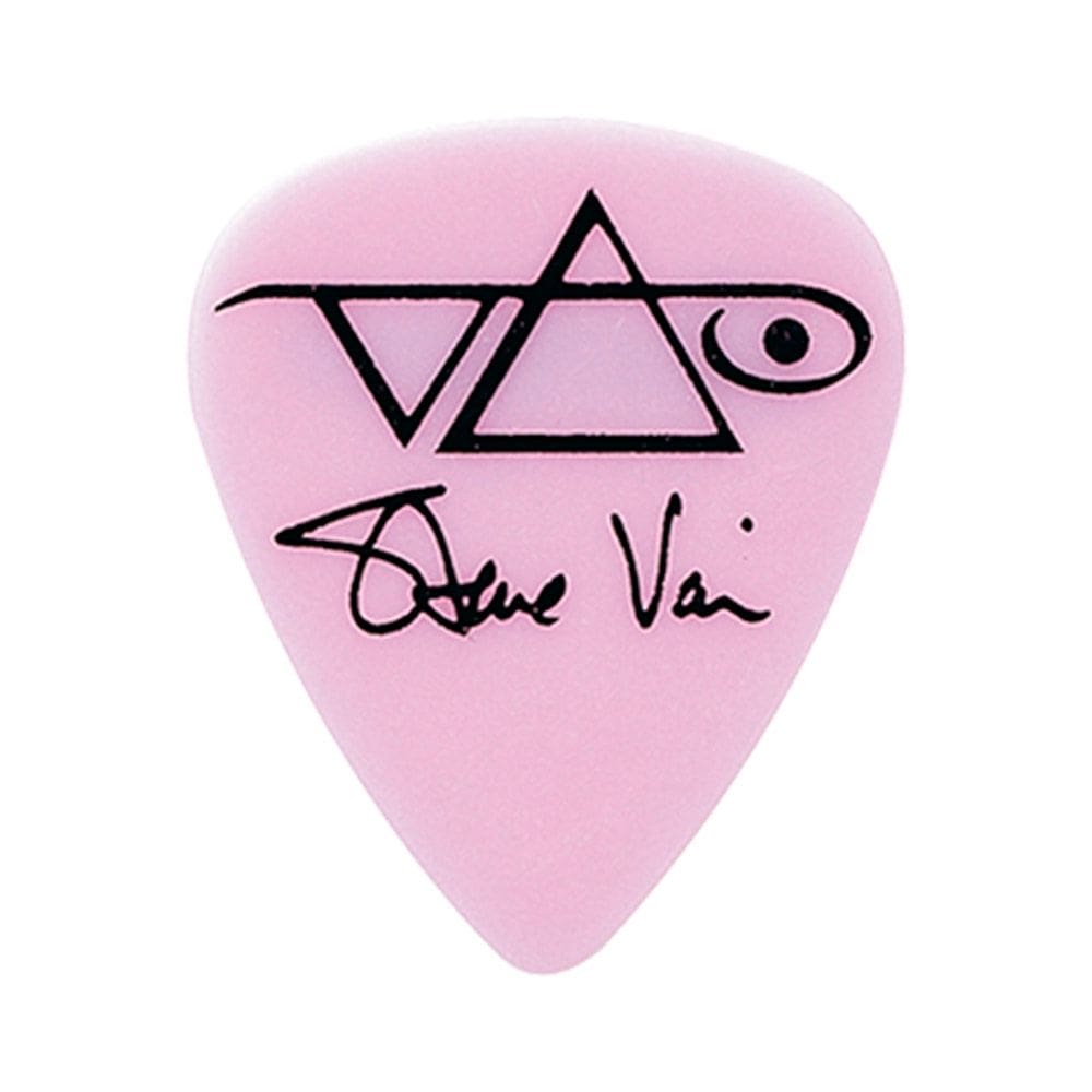 Palhetas Ibanez Steve Vai 1,0mm 6 Unidades Heavy Rosa