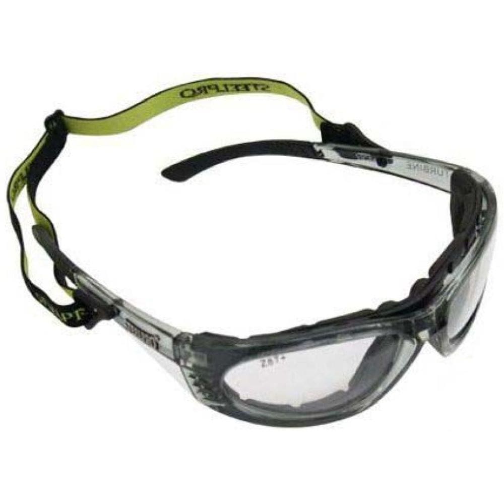 Oculos Vicsa Steelpro Turbine Incolor Coloca Lente De Grau