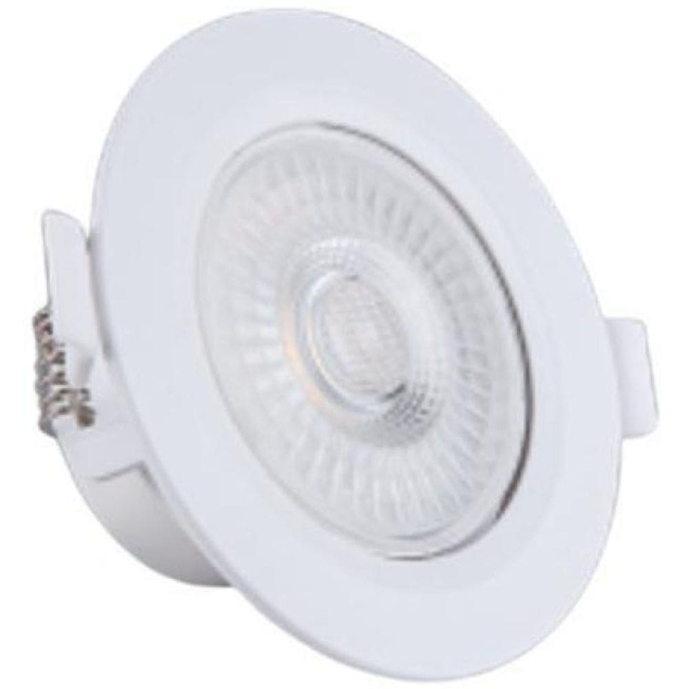 Spot Dicroica Led Embutir Redondo 7W Startec