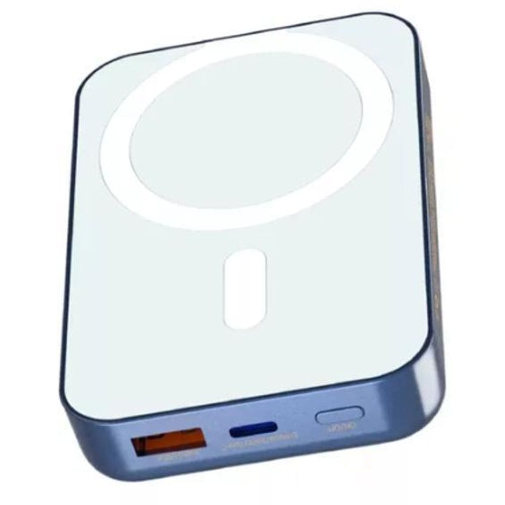 Nunca Fique Sem Bateria: Power Bank 10.000Mah Magnético