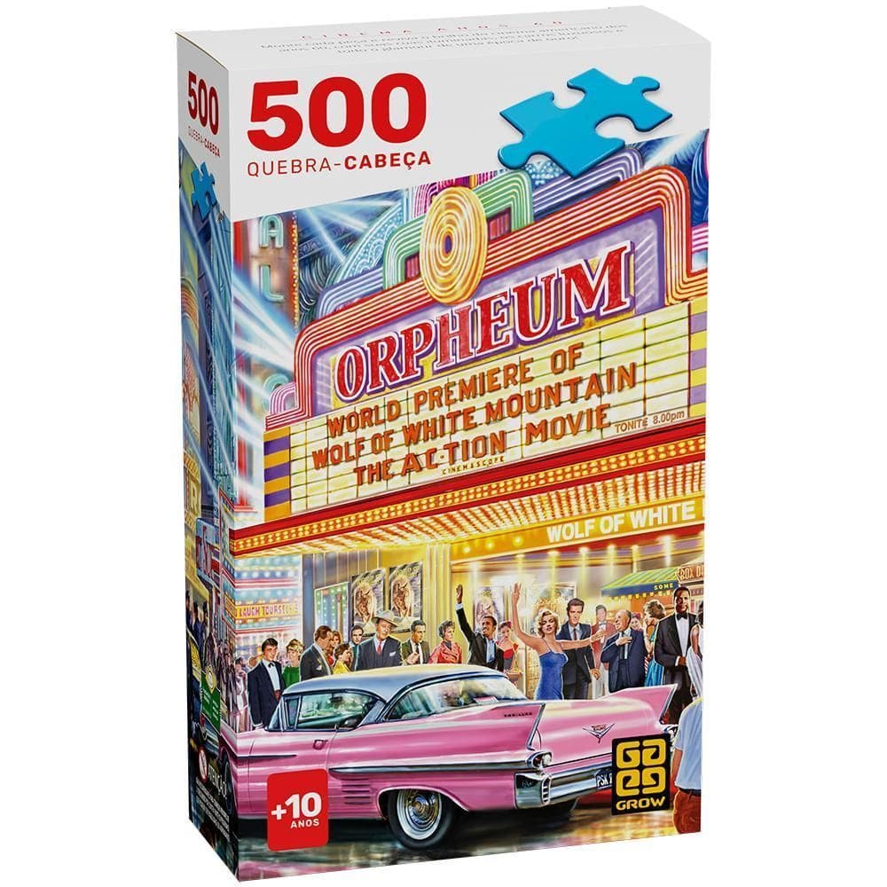 Quebra-Cabeça 500 Peças Cinema Anos 60