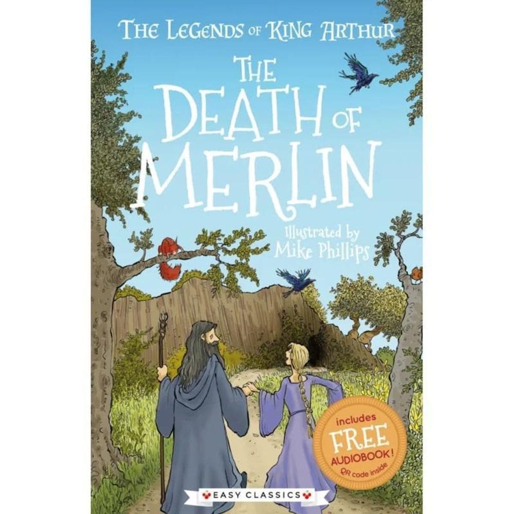 Livro The Death Of Merlin - Em Inglês - Texto Adaptado
