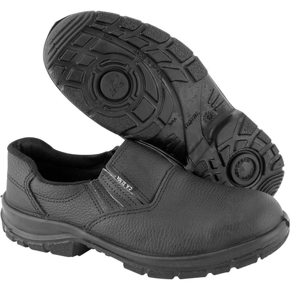 Sapato Bidensidade De Couro Com Elástico Tam. 38 Vonder