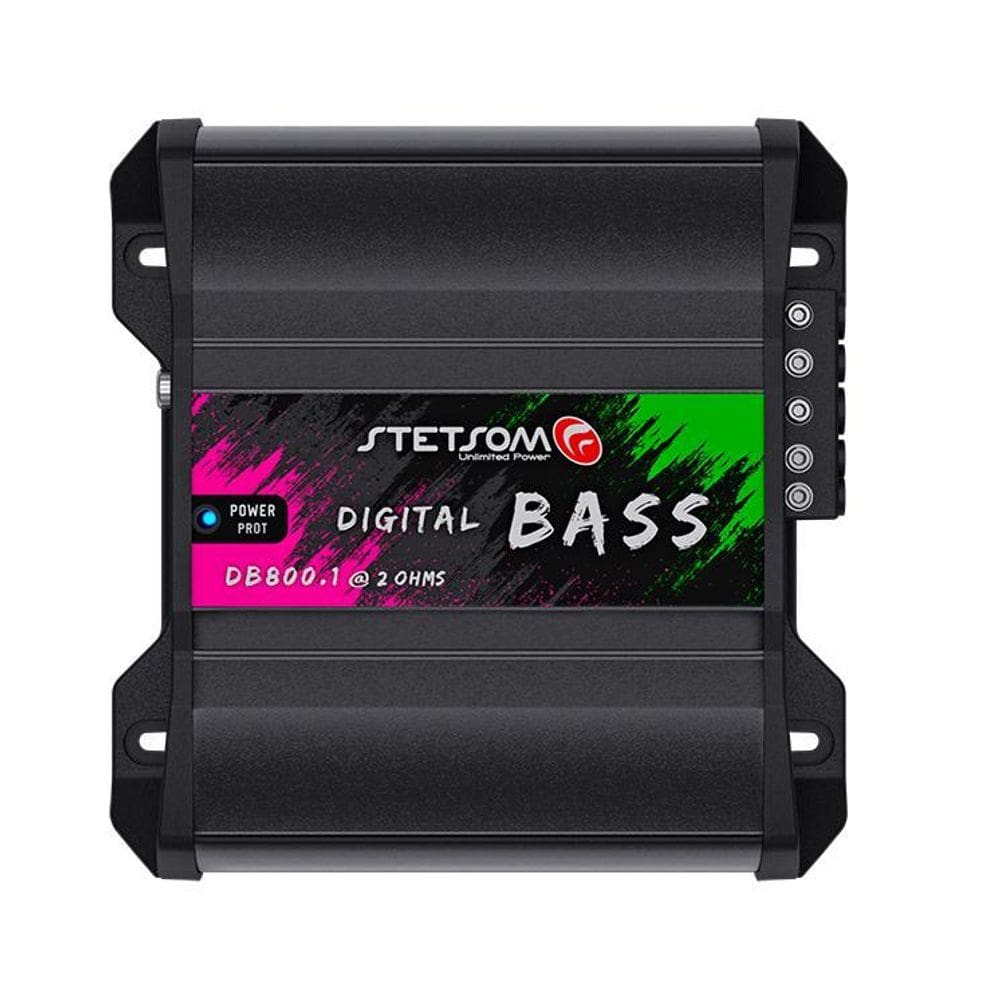 Amplificador Modulo Stetsom Bass Db 800.1 800W 1 Canal 2 Ohm