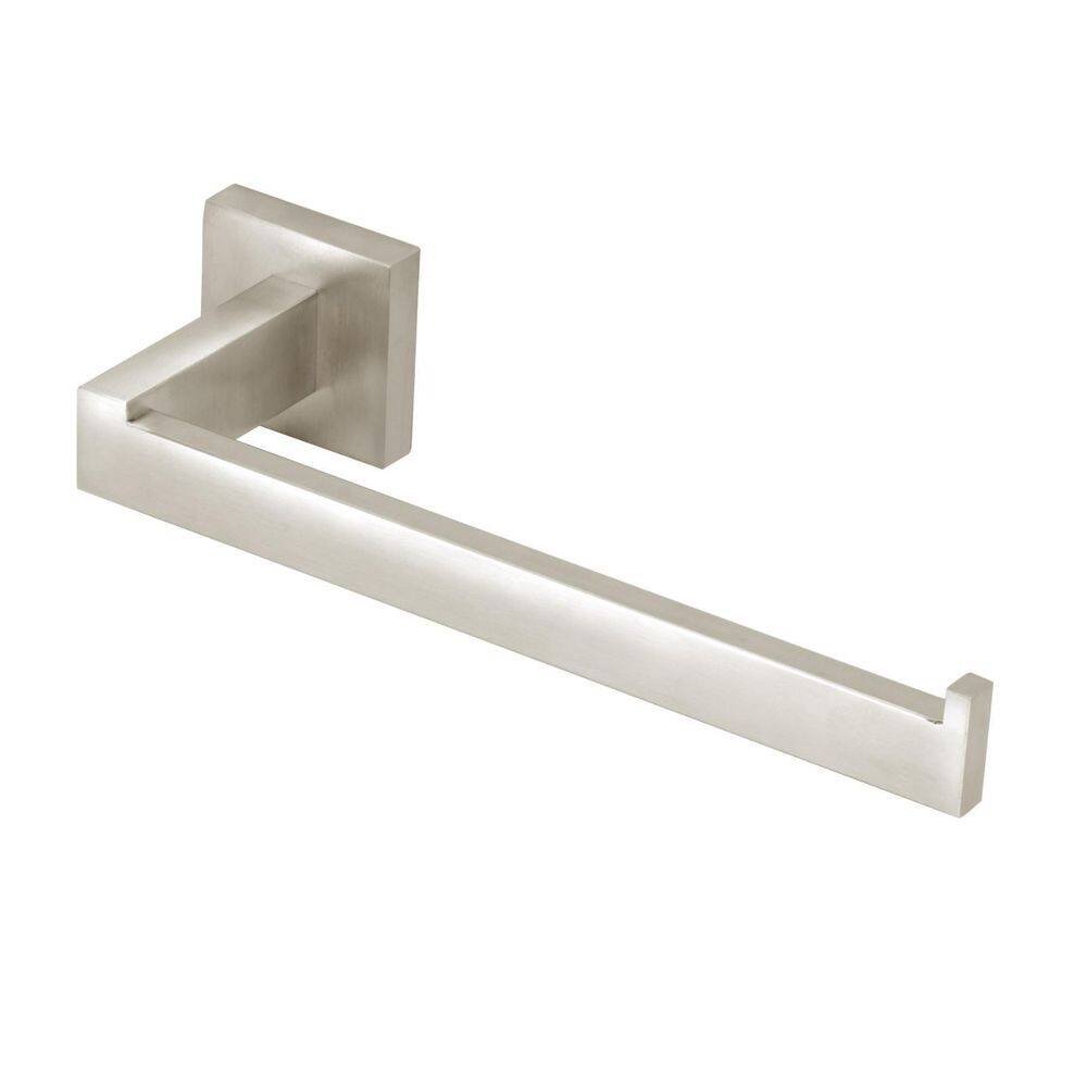Suporte Porta Toalha De Rosto Quadrado Inox Escovado Metal