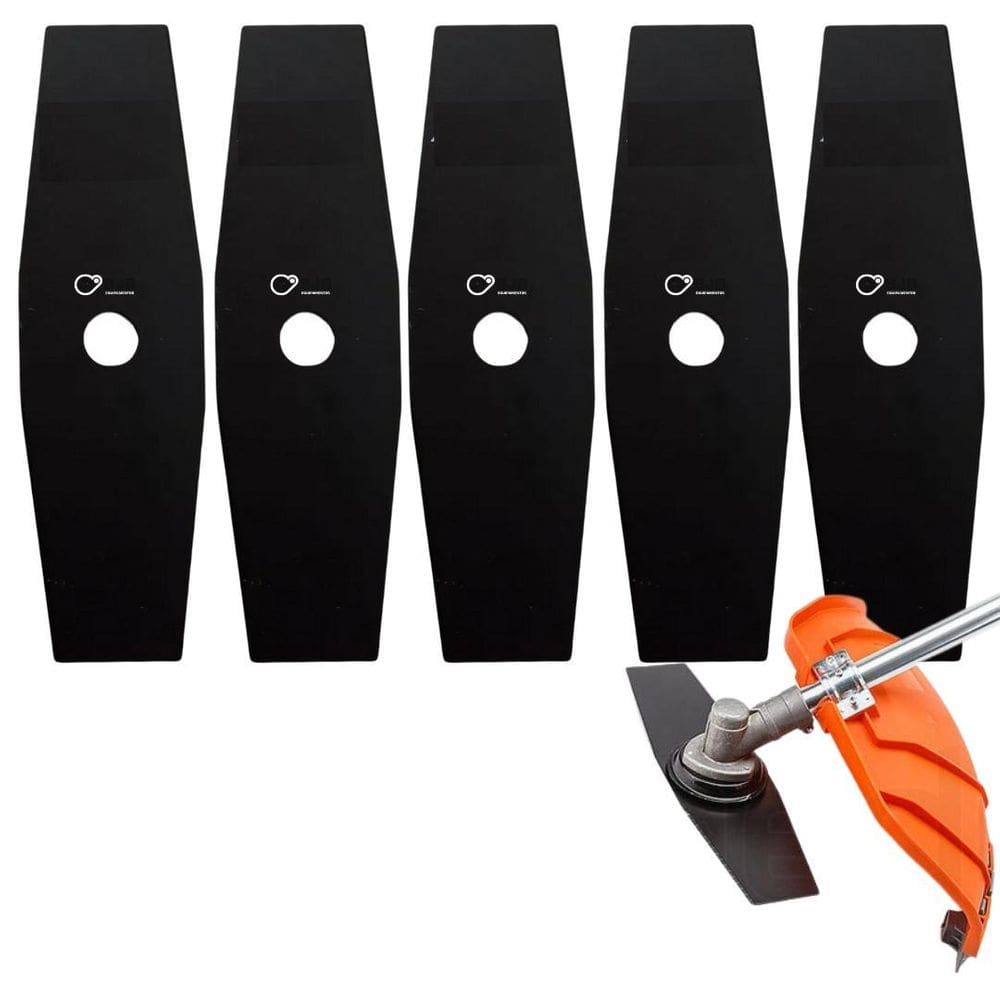 5 Lamina Faca 2 Pontas Roçadeira Stihl Fs160 Fs220 Fs280