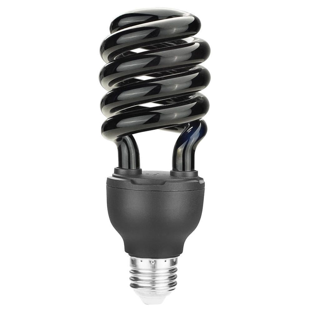 Lâmpada Luz Negra Fluorescente 36W Espiral Efeito Neon 220V