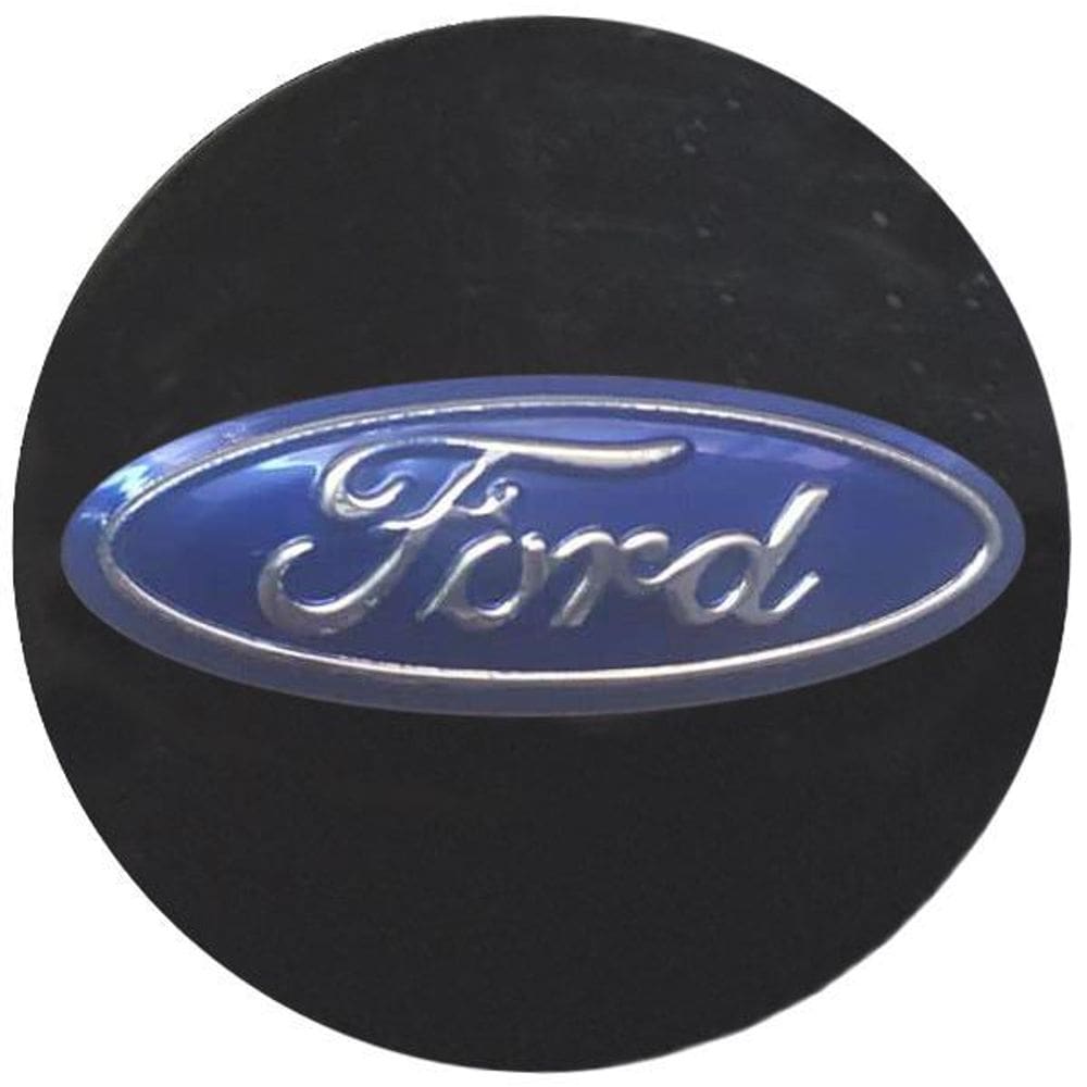 Kit 10 Adesivos Resinado Ford Redondo