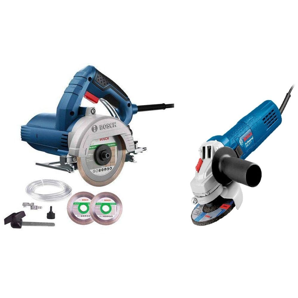 Kit Serra Mármore 1500w Esmerilhadeira 4.1/2 220v