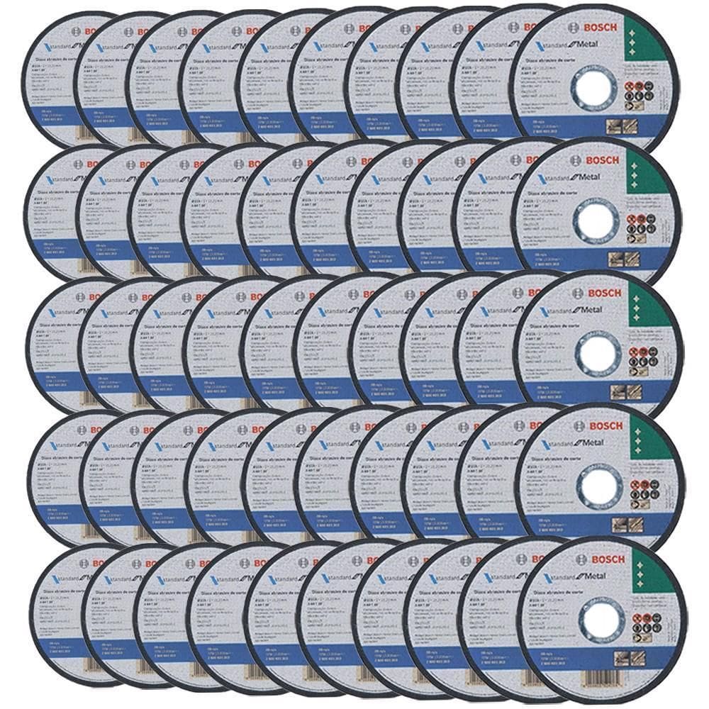 Disco De Corte Standart For Metal 115X1Mm Reto 50Un - Bosch