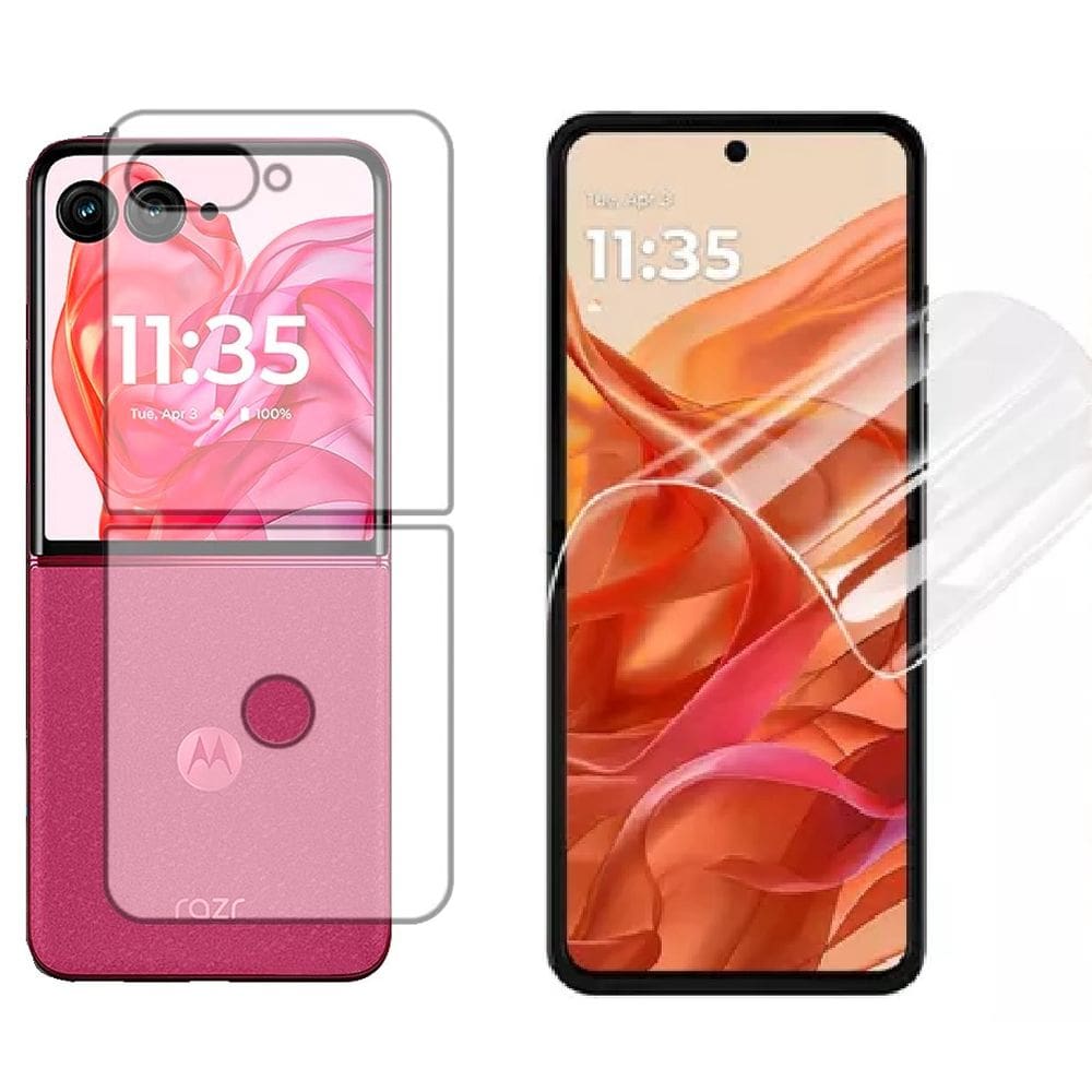 Película De Hydrogel Kit Completo Para Motorola Razr 60 / Razr 60 Ultra