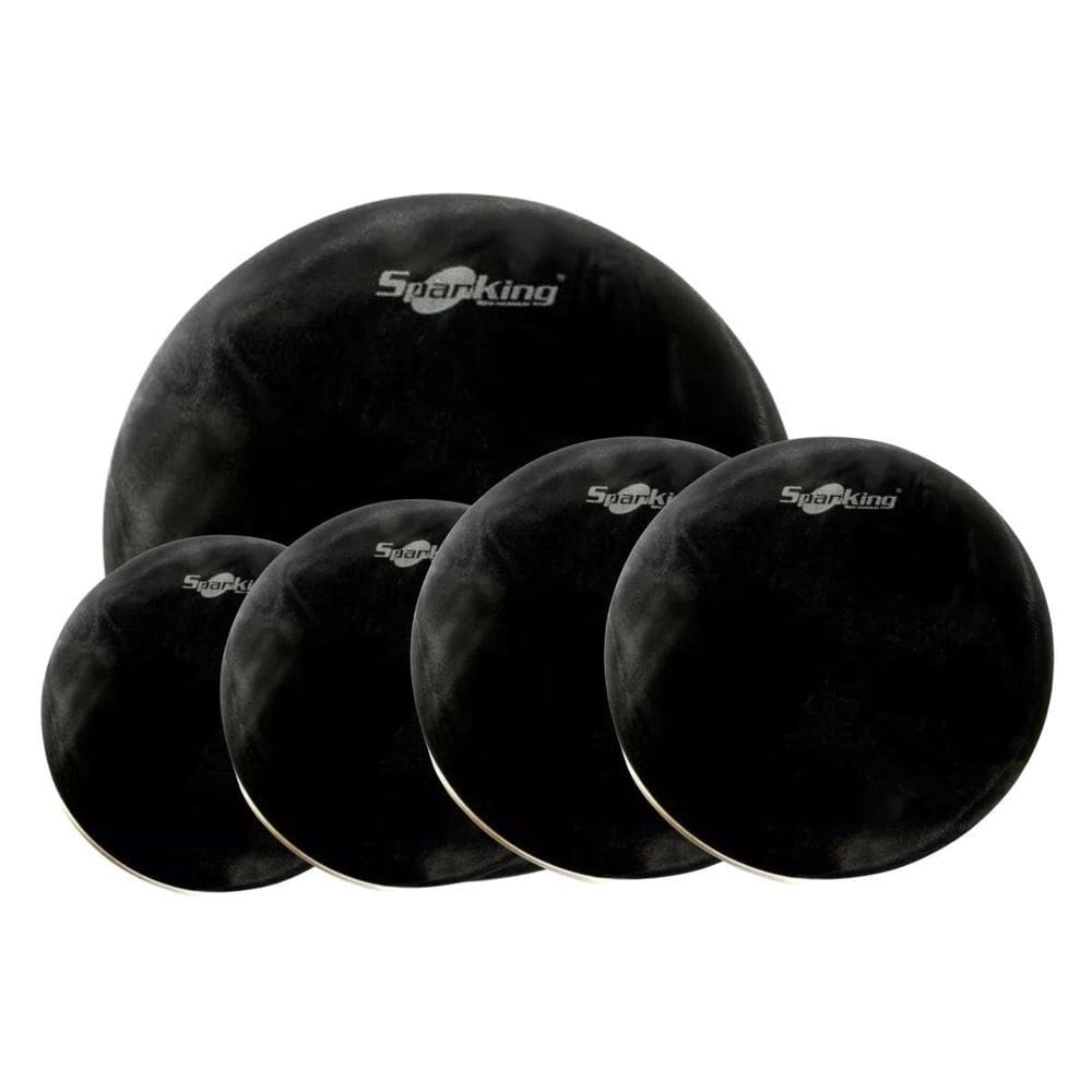 Kit 5 Pele Muda Smash Nylon Preta Spanking 10 12 14X2 20