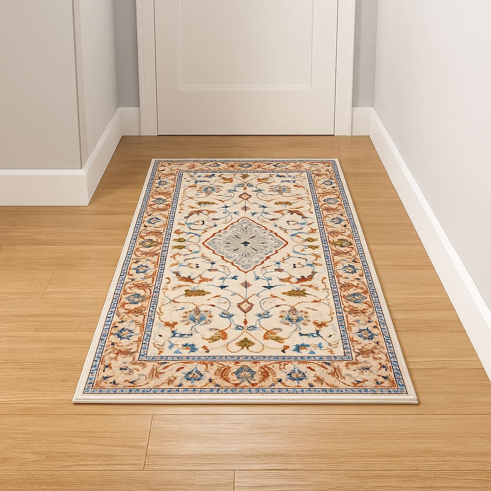 Tapete Vinci Pelo Baixo Antialérgico Impermeável 50x120cm Jolitex - Ravena